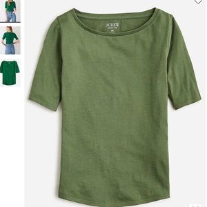 New J Crew Organic slub cotton elbow-sleeve T-shirt
Item BP043